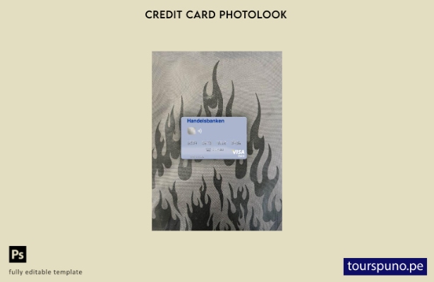 listo para imprimir Plantilla frontal de aspecto fotográfico de tarjeta de d 172